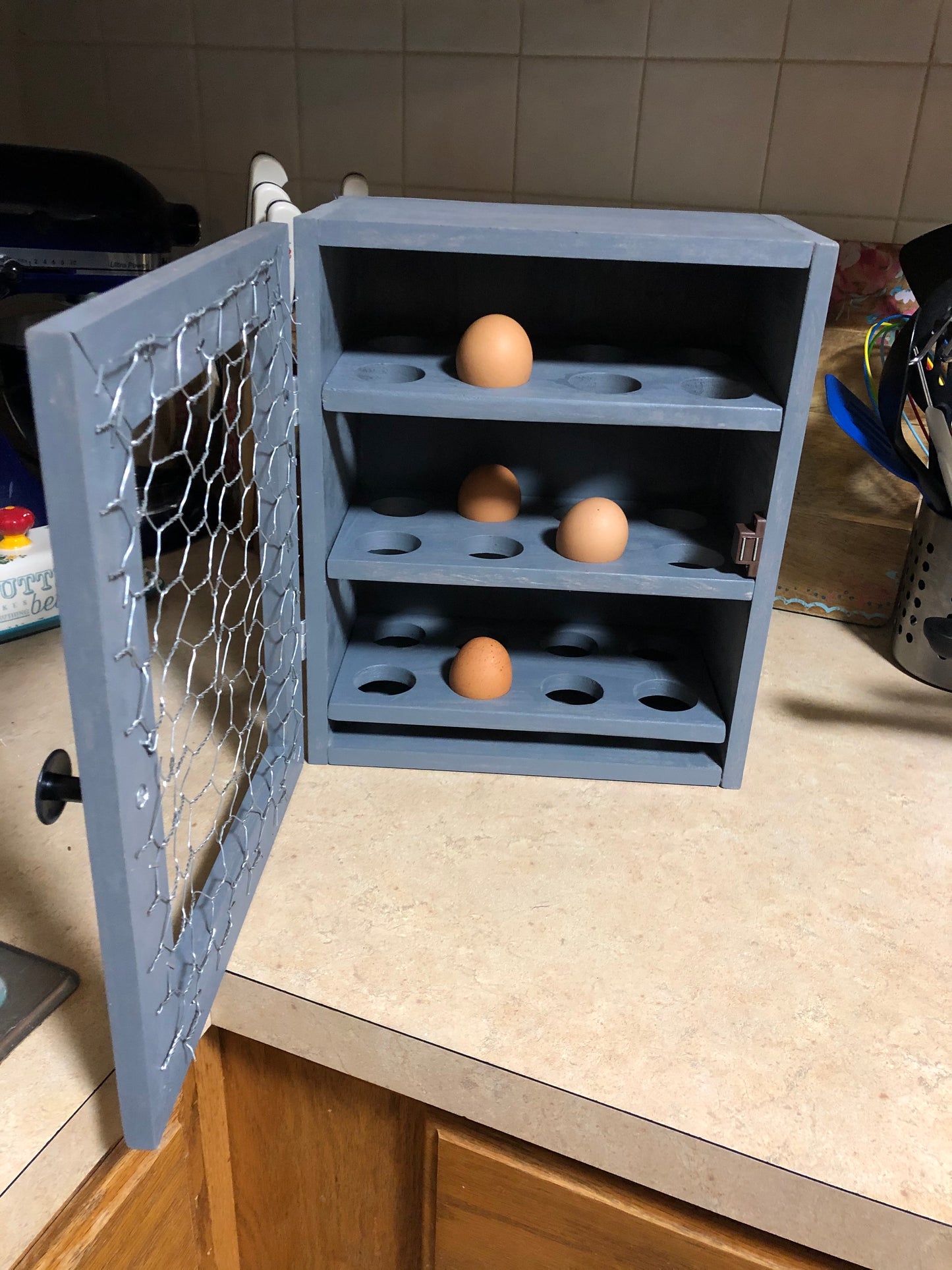 Custom made Egg box storage (for fresh eggs)