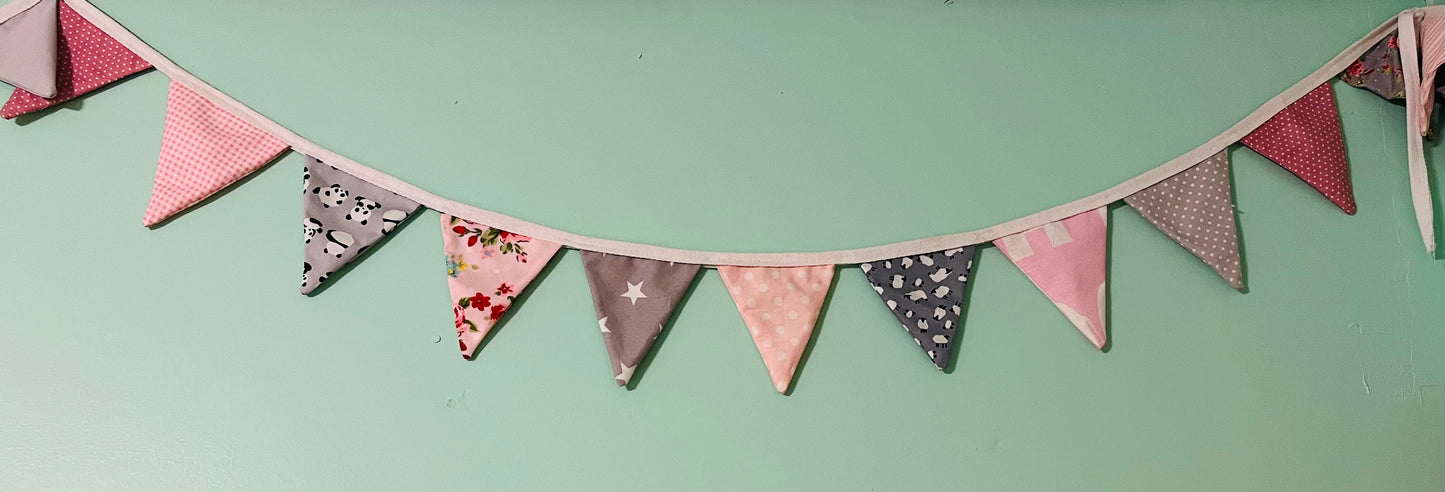 Custom made personalized Bunting for decoration and events